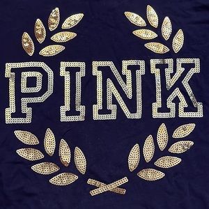 Vs PINK bling long sleeve shirt